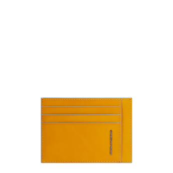Чехол для кредитных карт PIQUADRO BLUE SQUARE PP2762B2R/G шафрановый