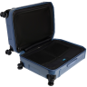 Чемодан PIQUADRO POP BV4427POP/AV 46x27x69см 67л. 4,44кг. Поликарбонат серо-голубой